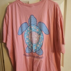 Simply Southern Pink Turtle Shirt